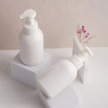 Eco-friendly HDPE 500ml Plastic Bottle Cosmetic Facial Cleanser Hand Wash Soap Foaming Cleanser Foam Pump Bottle