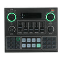 V9 Live Sound Card BT Accompaniment Audio Mixer with Sound Effects Broadcasting Recording Network Singing on Phones Laptop