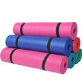 Natural Eco Friendly NBR Yoga Mat Recycled Yoga Mats Custom Printed Logo Fitness Pilates Foldable TPE 6mm Gym Yoga Mat Set