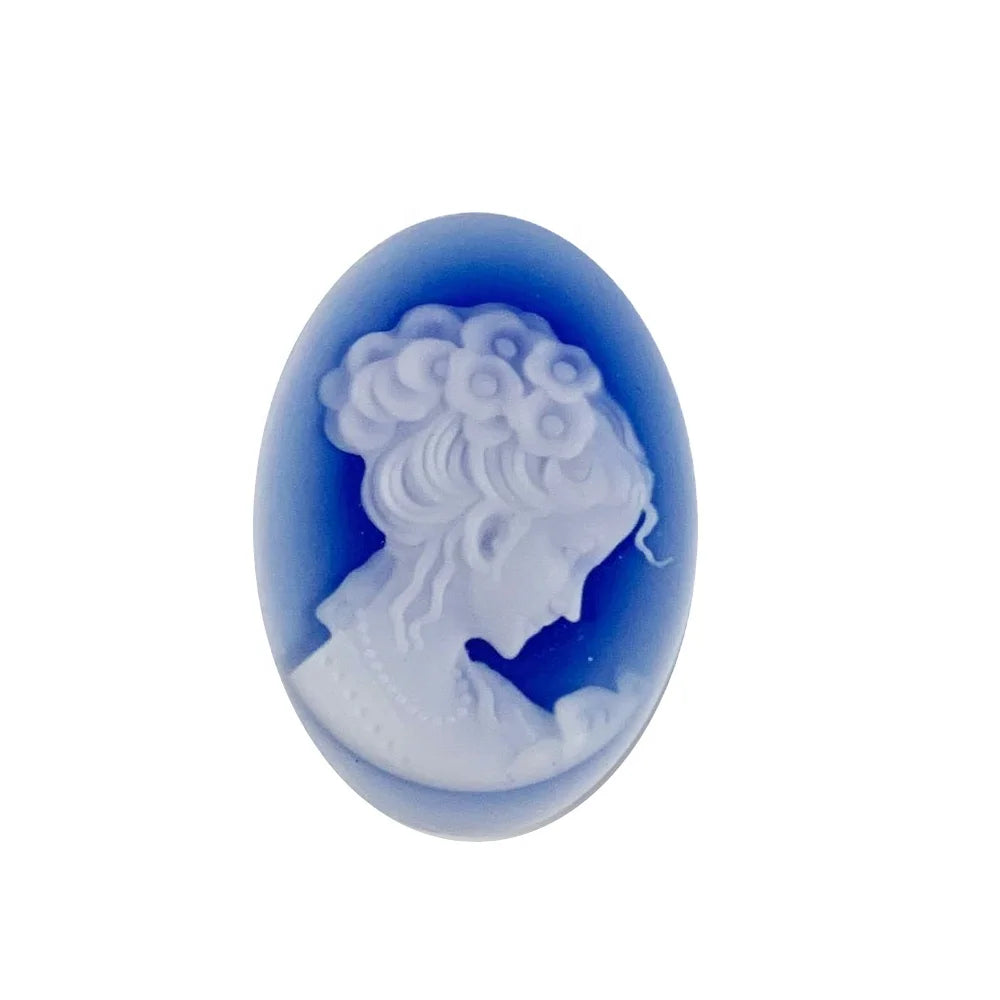 Semi Precious Agate Gemstone Cabochons 18x25mm Loose Pendant & Necklace Making 200 Designs Carving for Jewelry Making