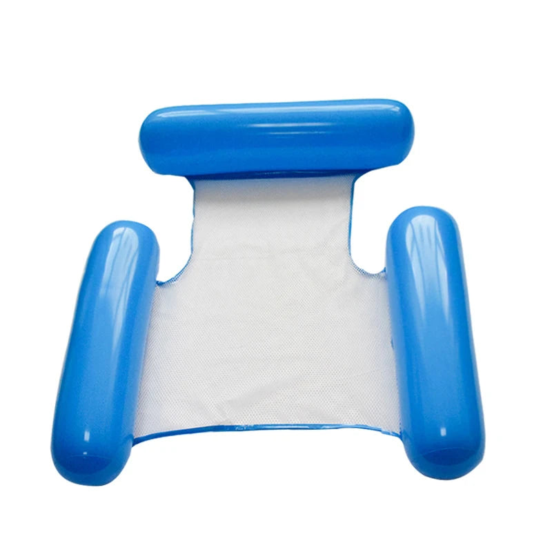Hot Selling Inflatable Swimming Water Hammock Float Water Hammock Chair with 3 Tubes