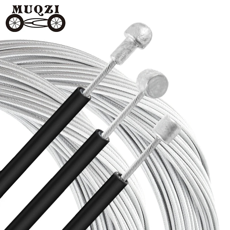 MUQZI Steel Bike 2.1m Gear Shift Inner Line 1.1m Brake Cable for MTB Road Bicycle MegaBDM