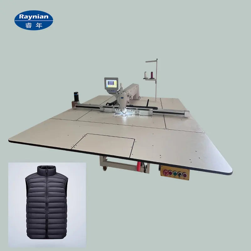The Raynian-1390 Computer Programmable Car Seat Cover Sewing Machine Is Suitable for Leather Clothing to Reduce Costs
