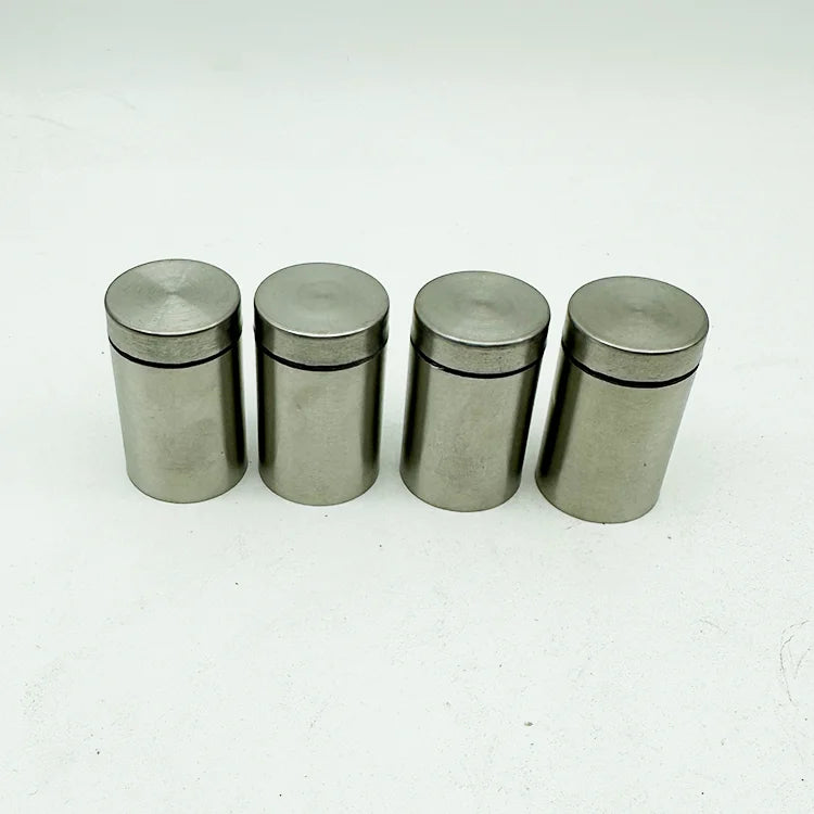 Stainless Steel 201 Hollow Sign Standoff Cheap Office Plate Standoff for Acrylic Glass Dia.19*H25mm One Washer Fasteners Product