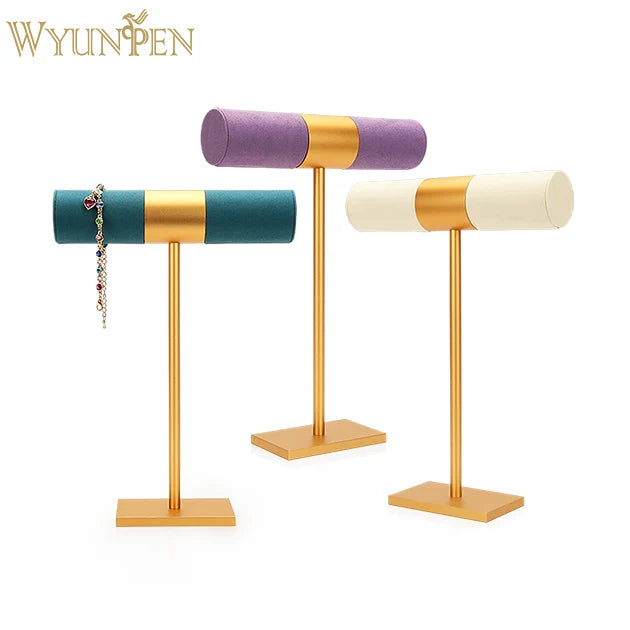 WYP Counter Metal Display Stand Handmade Jewelry Display Stand Metal Rack for Necklace  Bracelet Watch
