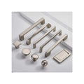 Furniture Drawer Knob Silver Wardrobe Cupboard Cabinet Handle Door Pulls Eco-friendly Handle for Drawer