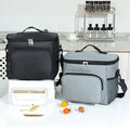 New Insulated Lunch Tote Bag Large Capacity Cooler Bag Crossbody Picnic Bag for Work and School Food Storage