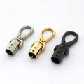 Cloxy Metal Bag Hardware Accessories 65mm Spring Clasp Hook Screw Bell Hook Buckle for Bag Strap Chain Tassel Cord End Snap Hook