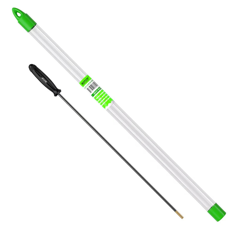 One Pc Long Gun Cleaning Rod Bearing in Handle Carbon Fiber Transparent Tube