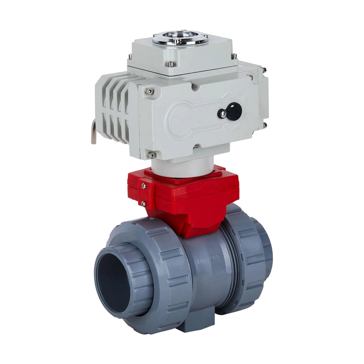 China High Quality 1/2inch to 1-1/2inch Plastic Motorized Ball Valve DN15 to DN40 CPVC Electric Ball valve with Double Union