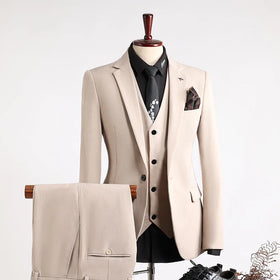 S-7XL Spring New Suit Set Fashion Casual Wedding Dress Best Man Suit Business and Professional Formal Attire Three Piece Suit s