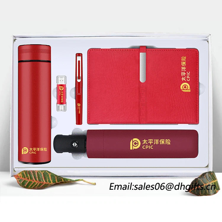 Novedadess Latest Unique Products to Sell Luxury Business Gifts Items  Umbrella Gift Set Wedding Gifts for Guests Souvenirs