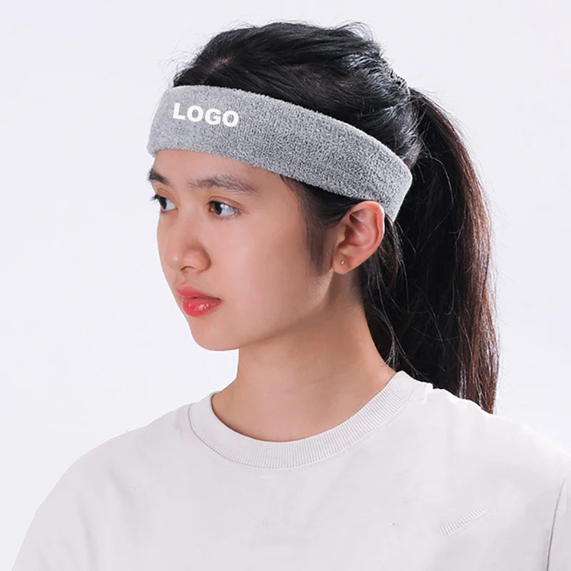 Hot Sale Women's Running Headband Multicolor Sweatband Women Men Running Sweat Head Bands for Sports