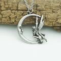 Dream Moon Elf Fairy Necklace Charming Birthday Party Gift for Women
