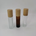 Clear Glass Essential Oil Roller Bottles 10ml Volume with Aluminum Screw Cap Roll-on for Skincare and Lipstick