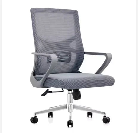 Modern Ergonomic Office Meeting Chair Adjustable Height Headrest Custom Fabric Mesh Bow Design for Home Staff Training Simple