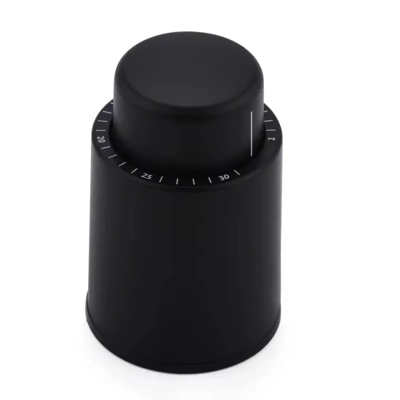 ABS Plastic Vacuum Wine Stopper to Preserve Red Wine Storage Fresh Bottle Stopper Household Seal With Date Mark
