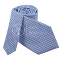 Supplier High End Screen Printing Men Neckties Business Style Light Purple Whale Pattern Tie Animal Silk