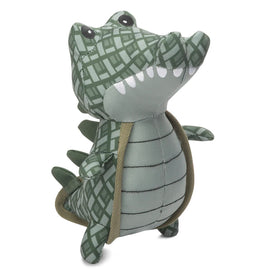 Pet Crocodile Chew Toy Squeaky Dog Stuffed Sound Interactive Oxford Cloth Plush Dog Toys