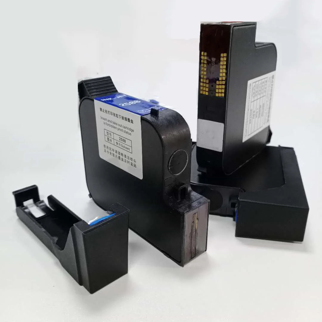 Faith Fast Dry One-Inch UV Ink Cartridge Blue Red for Tij Inkjet Printer Compati