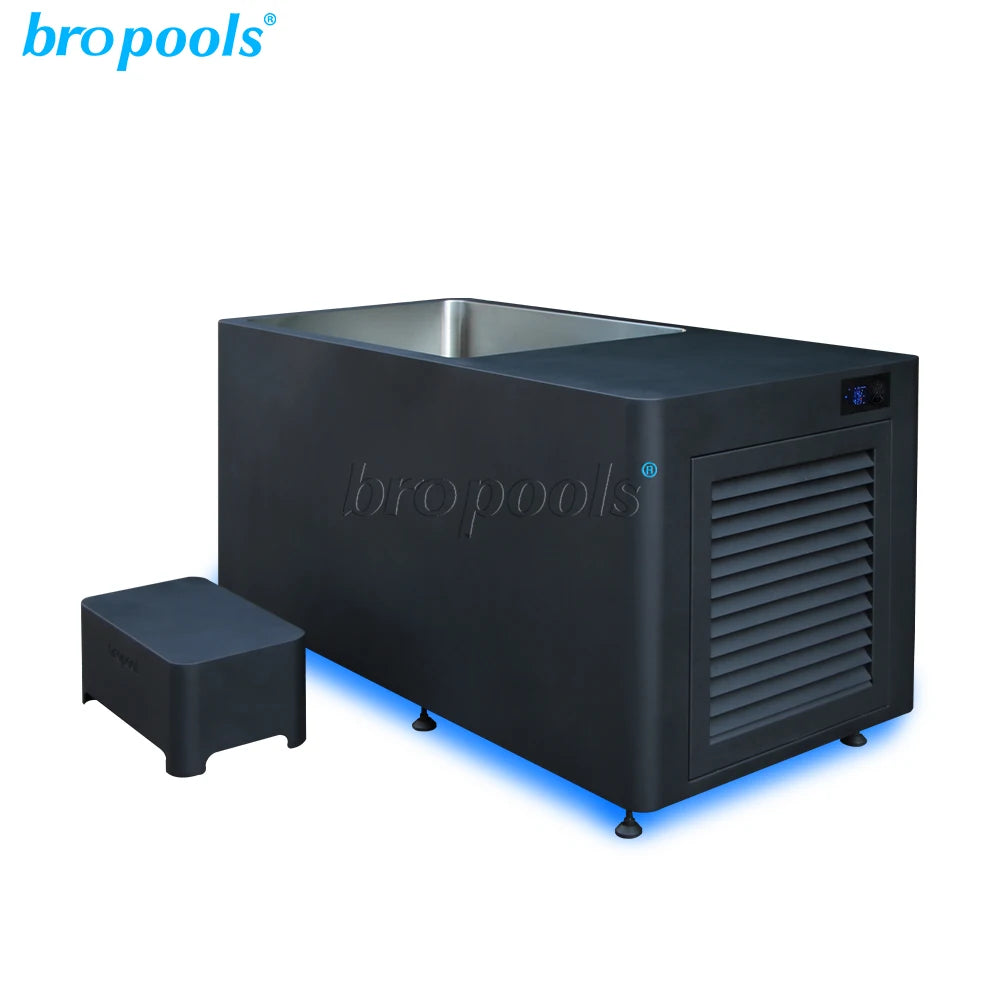 All in One Cold Plunge Tub with Built-In Chiller  Portable Ice Bath Machine for Recovery