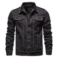 RTS High Quality Autumn Casual Slim Denim Jacket Jean Jackets Plus Size Men's Jacket