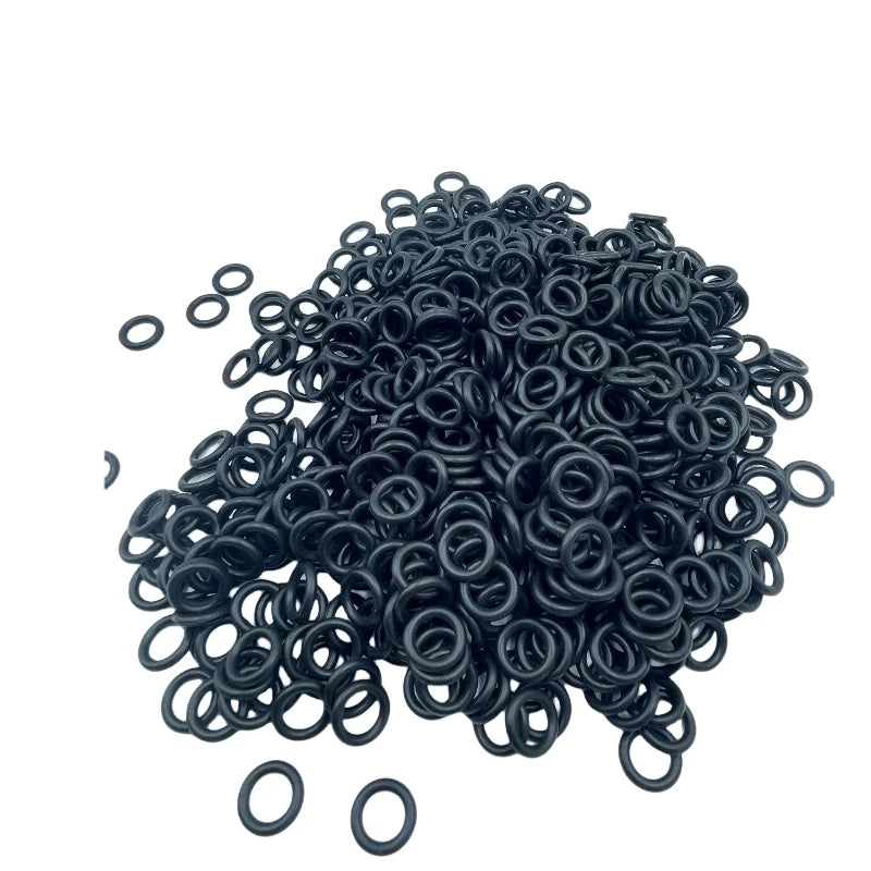 HOVOO Custom NBR 90 Shore Black O Ring 6.02x2.62mm Industrial Use ISO9001 Certified