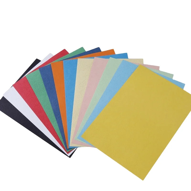 A4 Color Leather Paper 220g Leather Paper Suitable for Tender Binding Cover Paper