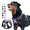 Adjustable Tactical Dog Vest Harness Solid Nylon and Polyester Waterproof with Reflective Feature and Metal D-ring MegaBDM