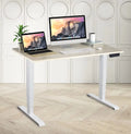 Electric Modern Ergonomic Extendable Height-Adjustable Standing Desk Frame 80kg Load Capacity Sturdy Metal Construction for Home