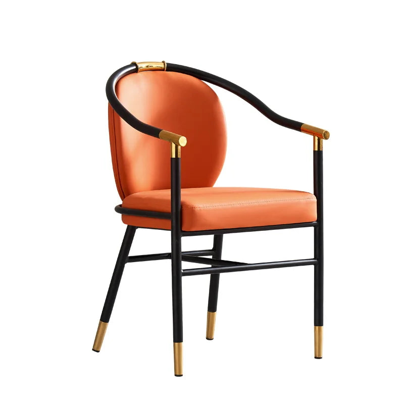 Wholesale Friendly Restaurant Furniture Dining Chair Coffee Arm Chair for Dining Room Dining Table Chairs