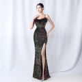 31570# Dinner Party Wedding Velvet Bottom Handmade Bead Evening Dress