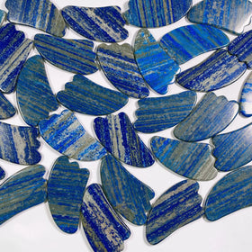 Huiying Hot Selling Facial Gua Sha Tools Lapis Lazuli Claw Shape Scraping Massage Body Guasha