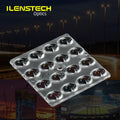 Ilenstech  Lens Led 16in1 T2M Degree Lens 50X50MM Street Light Lens