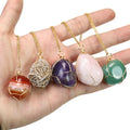 10-30mm Natural Freeform Nugget Crystals Wire WrapIrregular Shape Stone Pendants Gemstone Pendant for NECKLACES Jewelry Making