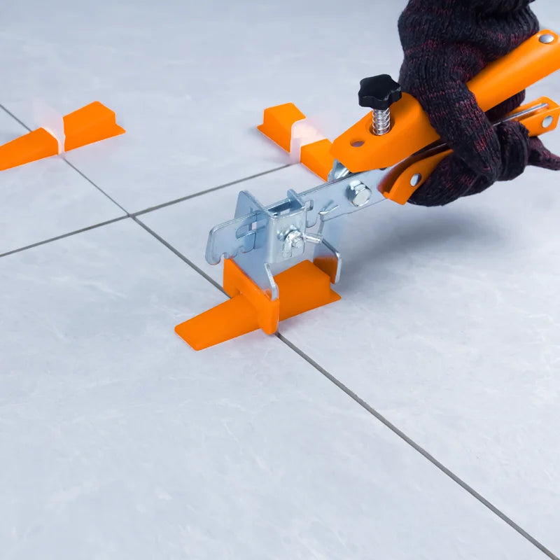 Floor Wall Tile Leveling System Tile Spacer Clips for Ceramic Tile and Stone Installation