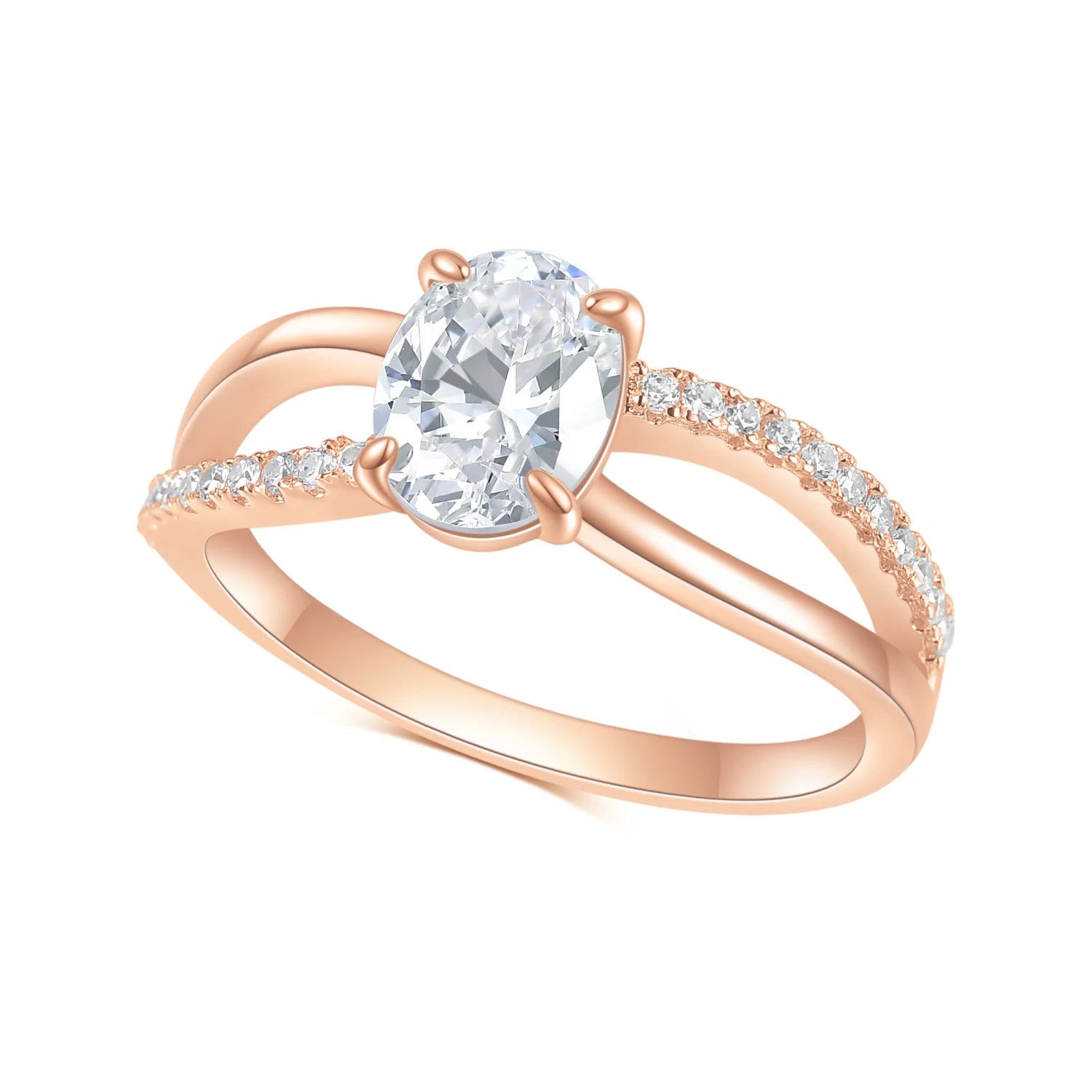 OL0929 Abiding Fine Jewelry Popular Design Jewellery Moissanite Diamond 925 Silver Ring Wholesale Latest Silver Ring Design