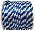 Factory Direct Sales High Strength Solid Quality PP/Polypropylene 12 Strand Multifilament Braided Hawser Fishing Rope