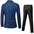 S-6xl Asian Selling Men's Business Casual Suit Set Men's Korean Version Slim Fit Wedding Groom 2 Piece Set (Jackets+Pants)