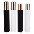 wholesale luxury 15ml 30ml square round spray cap empty glass bottle perfume bottle with packing