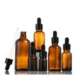 Personal Care Use 500ml 17oz 8oz 3.4oz 1 oz White Matte Green Dark 200ml Amber Glass Bottle with Dropper Lid 15ml 30ml 50ml