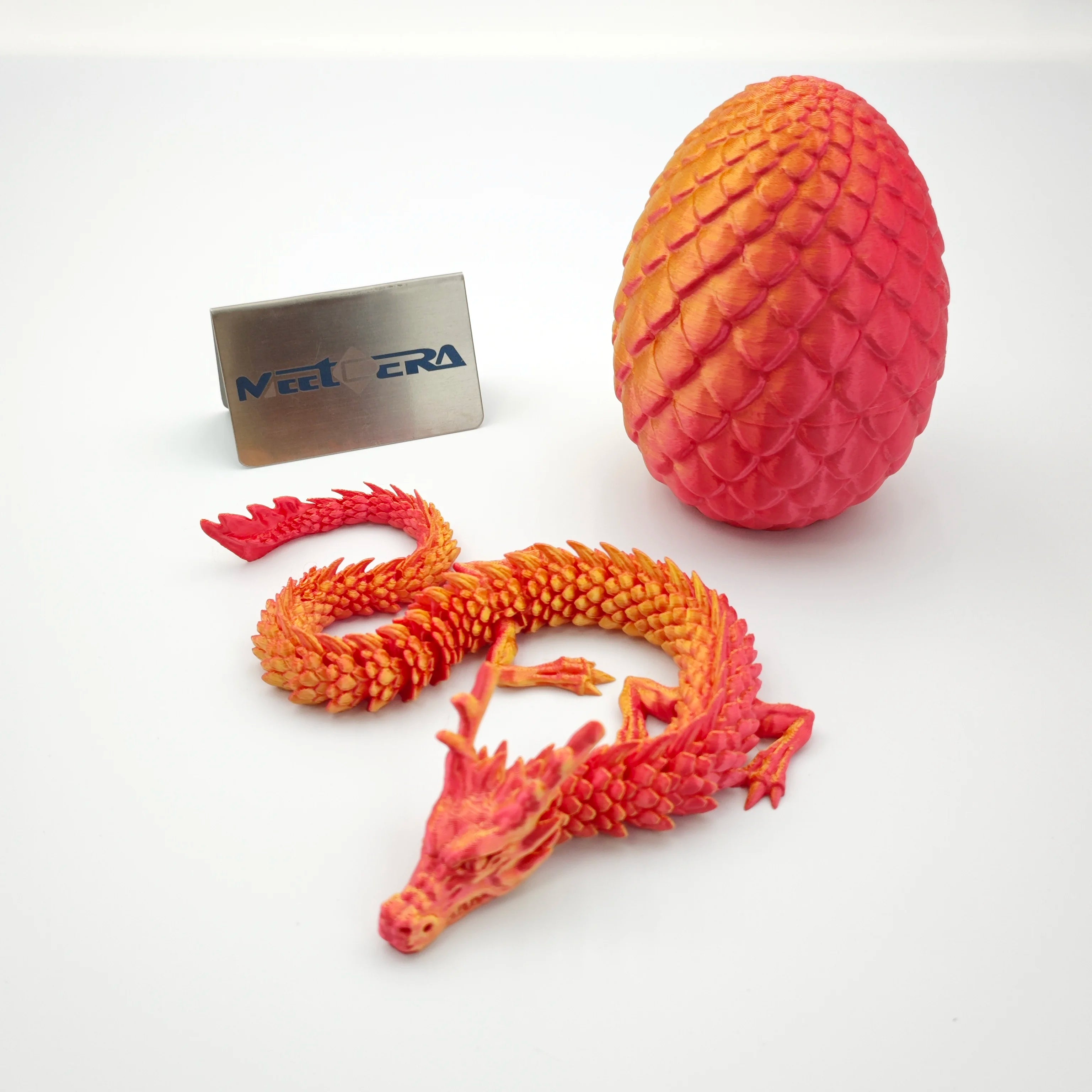 Hot Selling 3D Printed Dragon Egg Toy for Children Rotatable Mystery Dragon Gift Machining 3d Printed Animals