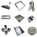 Custom Metal Plate Sheet Metal Fabrication Laser Metal Steel Bending Stainless Steel Laser Cutting Anodized Aluminum Bracket