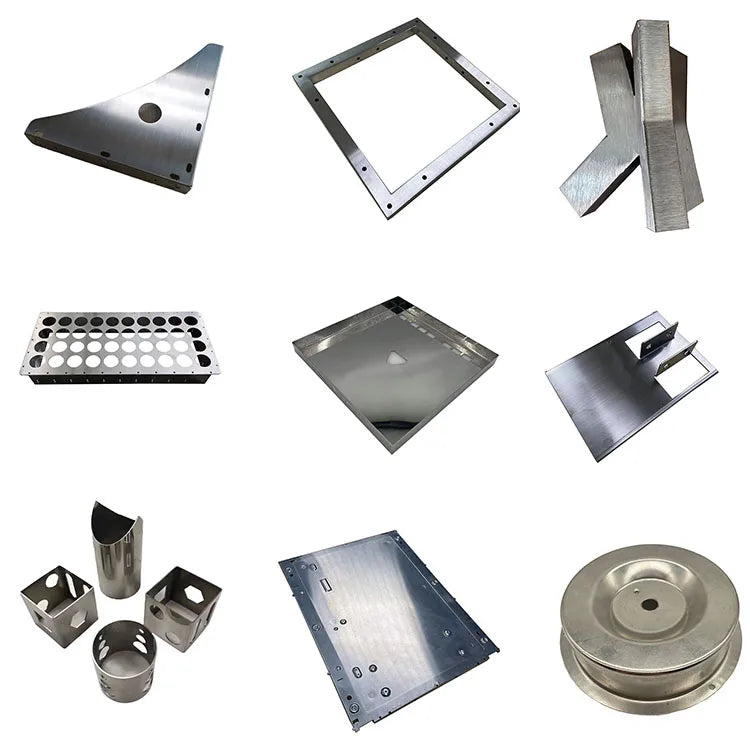 Custom Metal Plate Sheet Metal Fabrication Laser Metal Steel Bending Stainless Steel Laser Cutting Anodized Aluminum Bracket