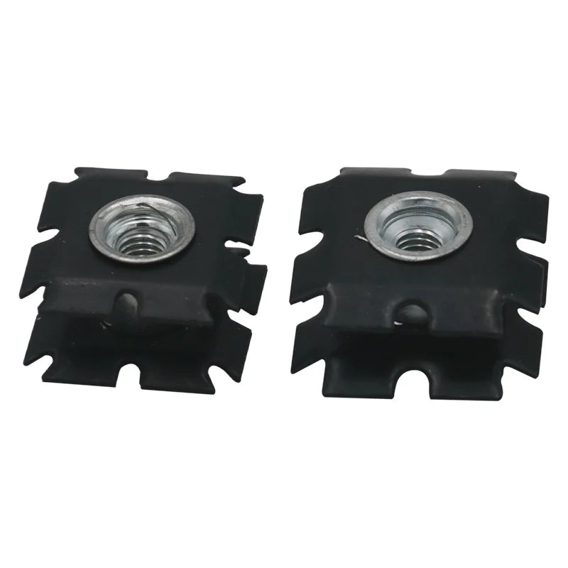 Factory Direct Stainless Steel Square Tube Insert Threaded Star Type Nut for Fastener