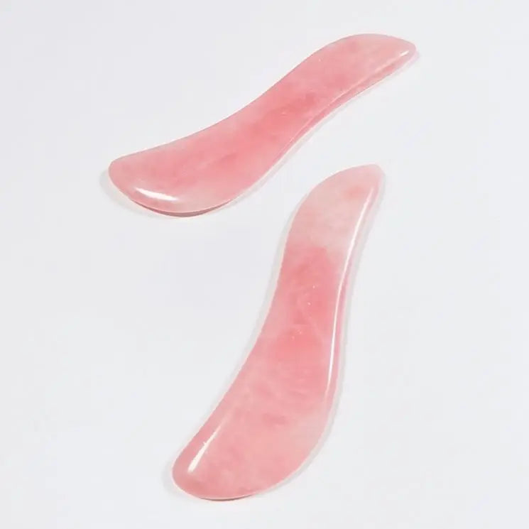 HZ Multifunctional Rose Quartz Jade Roller Gua Sha Set Quartz for Wholesales