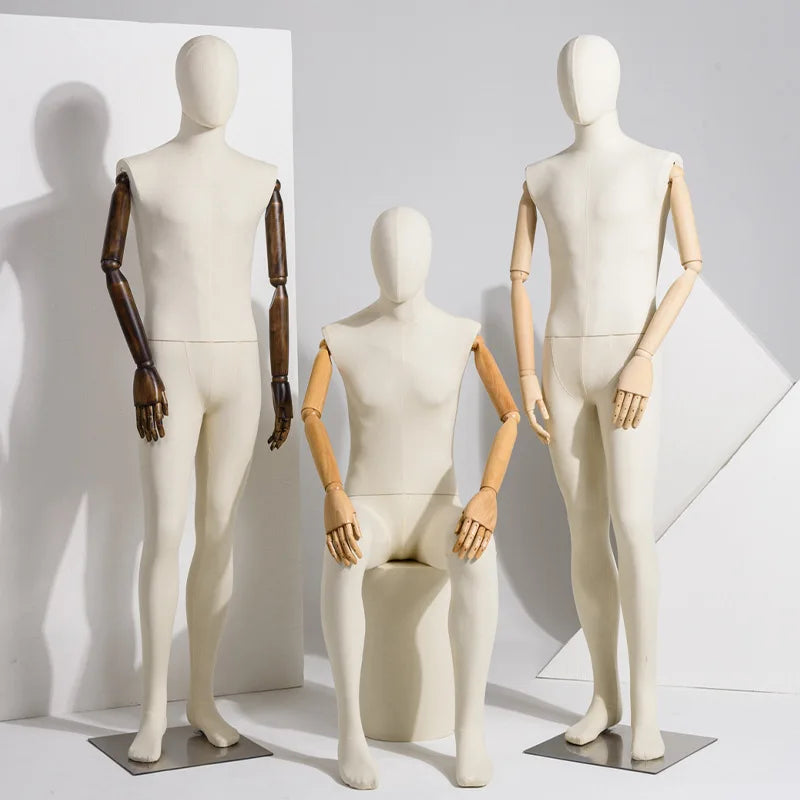 Wholesale Fabric Mannequin Full Body Male