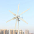 Hot Alternative Energy Saver for Home Use 800w 12v 24v Horizontal Wind Turbine Generator Six Blades