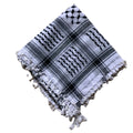 New 125*125 Palestine Scarf of Men Yashmagh Shemagh Black Arab Men Arafat Scarf Keffiyeh With Tassel