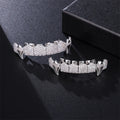 Hot Sell Hiphop Grillz Fashion Light up Body Jewelry Man Gold / Silver Copper With Zirconia Grillz